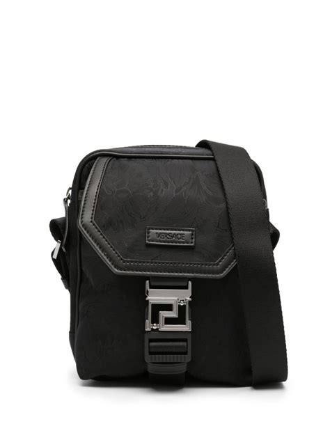 black versace bag|farfetch versace crossbody bags.